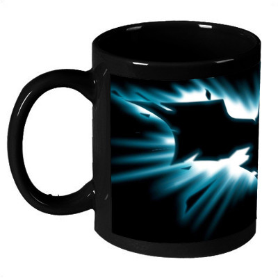72% OFF on AMY Batman Logo Shining In Dark Ceramic Mug