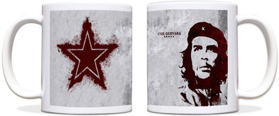 60% OFF on ShopMantra Che Guevara Start Black Ceramic Mug 300 ml