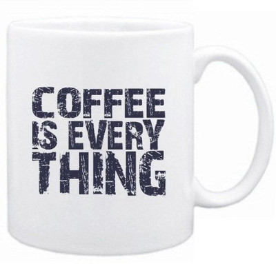 Teeskart Coffee Is Everything Porcelain Mug 300 ml Teeskart Coffee Is Everything Porcelain Mug 300 ml