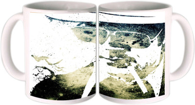 62% OFF on Shopkeeda Hunter S Thompson Ceramic Mug 350 ml