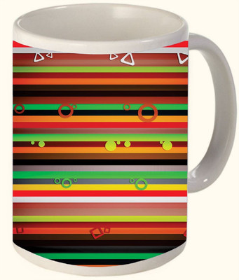 60% OFF on Timpax Most Popular & Best Selling Printed Ceramic 325 ML Dishwasher safe. D.No. N-236 Ceramic Mug 325 ml