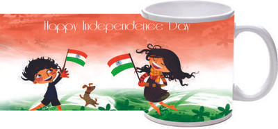 50% OFF on Printland Independence Day Ceramic Mug