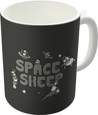 80% OFF on The Fappy Store Space Sheep Ceramic Mug 300 ml