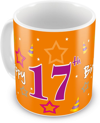 10% OFF on Everyday Gifts 17th Happy Birthday Ceramic Mug