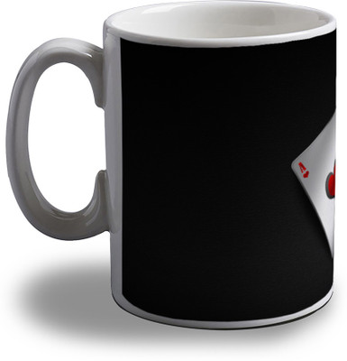 Artifa Ace Suit Of Cards Porcelain, Ceramic Mug 350 ml Artifa Ace Suit Of Cards Porcelain, Ceramic Mug 350 ml