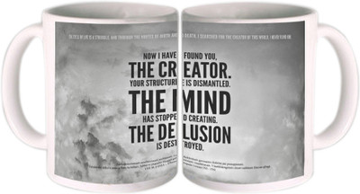 25% OFF on Shopkeeda The Creator Ceramic Mug 350 ml