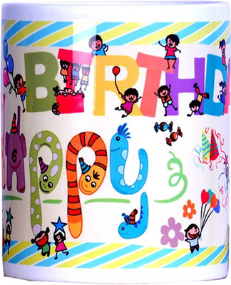 Just Lyke That Happy Birthday Coffee Ceramic Mug 325 ml Just Lyke That Happy Birthday Coffee Ceramic Mug 325 ml