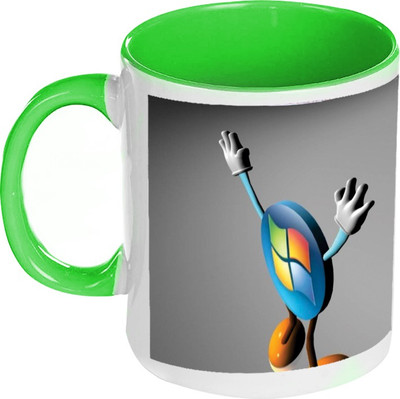 58% OFF on AMY Linux Windows Inside Green Coffee Ceramic Mug 325 ml 58% OFF on AMY Linux Windows Inside Green Coffee Ceramic Mug 325 ml