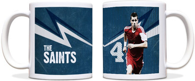 60% OFF on ShopMantra Morgan Schneiderlin Footballer Black Ceramic Mug 300 ml