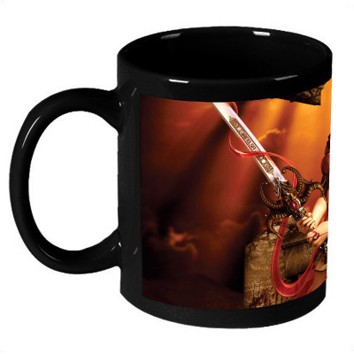 70% OFF on AMY Beautiful 3D Girl Warrior with Sword Coffee Ceramic Mug 325 ml 70% OFF on AMY Beautiful 3D Girl Warrior with Sword Coffee Ceramic Mug 325 ml
