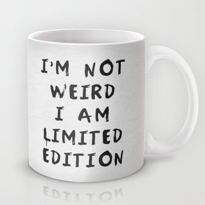 58% OFF on Astrode I'M Not Weird Poster 01 Ceramic Mug 325 ml 58% OFF on Astrode I'M Not Weird Poster 01 Ceramic Mug 325 ml