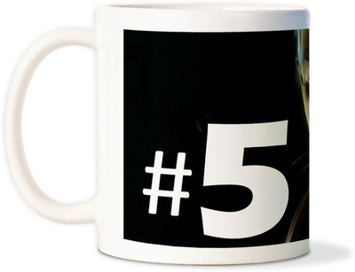 75% OFF on AMY Number 5coffee Ceramic Mug 75% OFF on AMY Number 5coffee Ceramic Mug
