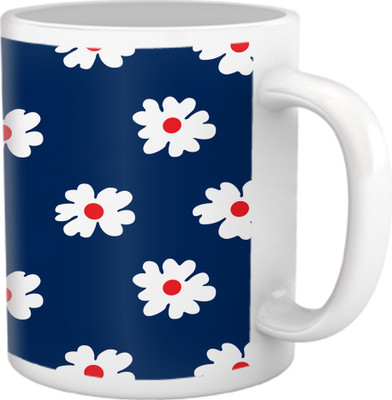 50% OFF on Tiedribbons Shy Shine_Geometric Multicolor_ Lady Gaga Pattern Ceramic Mug 325 ml