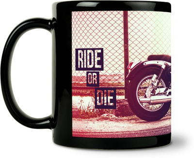 36% OFF on ShopMantra Ride Or Die Ceramic Mug 300 ml