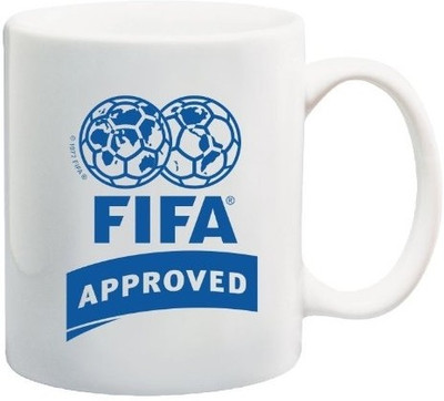 40% OFF on Teeskart Fifa Approved Porcelain Mug 300 ml
