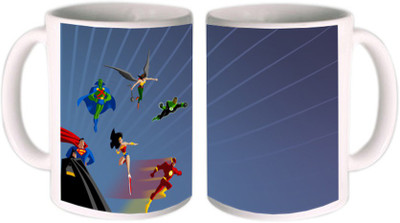 25% OFF on Shopkeeda Super Heros Ceramic Mug 350 ml