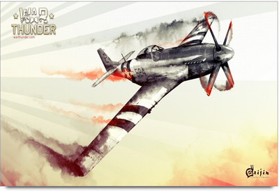 75% OFF on War Thunder Paper Print