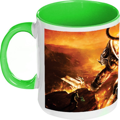 58% OFF on AMY Big Dangerous Scary Big Monster Inside Green Coffee Ceramic Mug 325 ml 58% OFF on AMY Big Dangerous Scary Big Monster Inside Green Coffee Ceramic Mug 325 ml