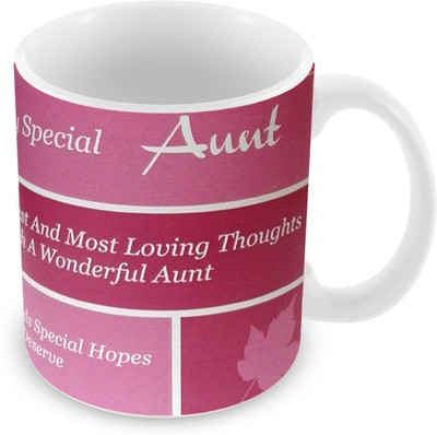 10% OFF on Everyday Gifts For a Very Special Aunt Ceramic Mug 325 ml