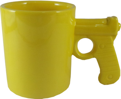 13% OFF on Gifts And Style Gun Handle Ceramic Mug 300 ml 13% OFF on Gifts And Style Gun Handle Ceramic Mug 300 ml
