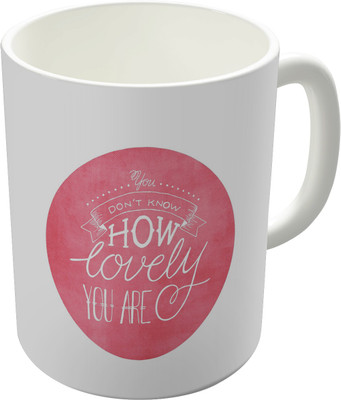 80% OFF on The Fappy Store How Lovely You Are Ceramic Mug 300 ml 80% OFF on The Fappy Store How Lovely You Are Ceramic Mug 300 ml