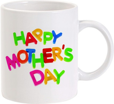 40% OFF on Lolprint Happy Mothers Day Colorful Ceramic Mug 325 ml 40% OFF on Lolprint Happy Mothers Day Colorful Ceramic Mug 325 ml