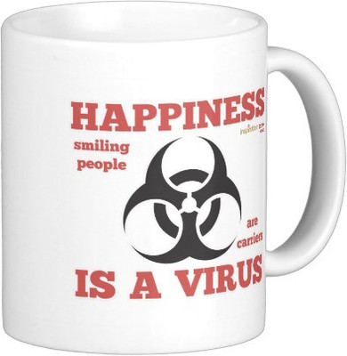 25% OFF on Exoctic Silver Mast Quotes A020 Ceramic Mug 250 ml