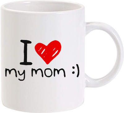 50% OFF on LOLprint I Heart my mom smile Ceramic Mug 325 ml 50% OFF on LOLprint I Heart my mom smile Ceramic Mug 325 ml