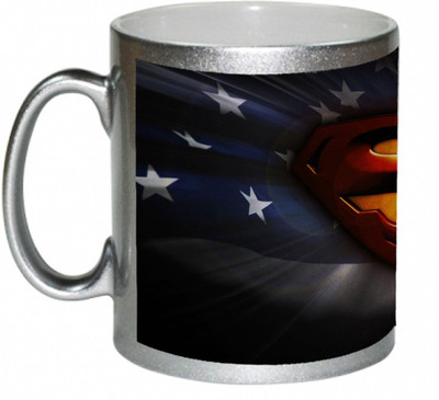 70% OFF on AMY 3D Super Man Logo with American Flag Coffee Ceramic Mug 325 ml 70% OFF on AMY 3D Super Man Logo with American Flag Coffee Ceramic Mug 325 ml