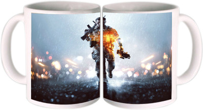 25% OFF on Shopkeeda Battlefield 4 Ceramic Mug 350 ml