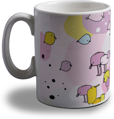 15% OFF on Artifa Abstract Cartoon Porcelain, Ceramic Mug 350 ml 15% OFF on Artifa Abstract Cartoon Porcelain, Ceramic Mug 350 ml
