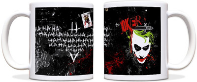 60% OFF on ShopMantra The Joker Black Ceramic Mug 300 ml 60% OFF on ShopMantra The Joker Black Ceramic Mug 300 ml