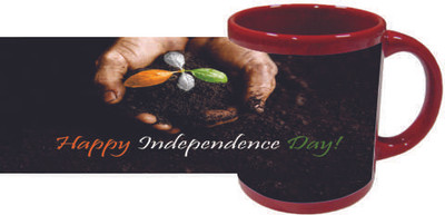 46% OFF on Printland Wishing Independence Ceramic Mug