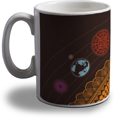 15% OFF on Artifa Planets Design Porcelain, Ceramic Mug 350 ml 15% OFF on Artifa Planets Design Porcelain, Ceramic Mug 350 ml