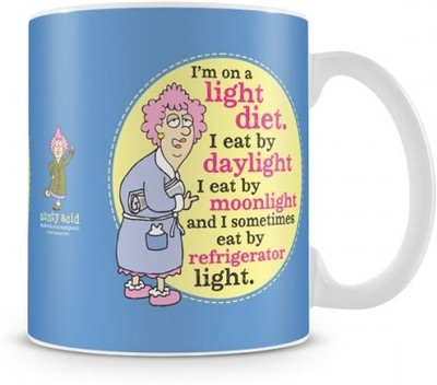 35% OFF on Aunty Acid Light Diet Ceramic Mug 325 ml 35% OFF on Aunty Acid Light Diet Ceramic Mug 325 ml