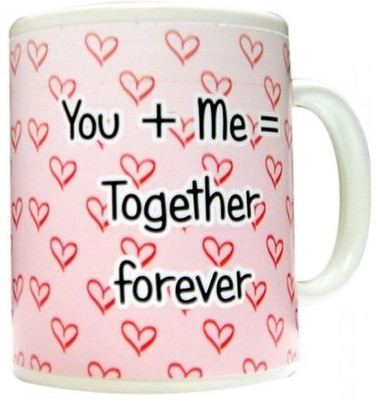 10% OFF on Everyday Gifts V Love Gift for Forever Ceramic Mug 400 ml
