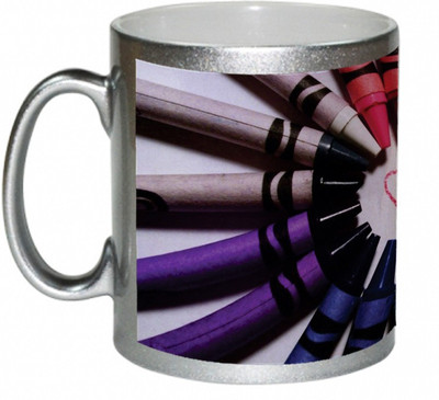 70% OFF on AMY Colorful Crayons with Heart Coffee Ceramic Mug 325 ml 70% OFF on AMY Colorful Crayons with Heart Coffee Ceramic Mug 325 ml