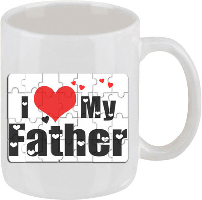 16% OFF on Ellicon I Love My Father Ceramic Mug