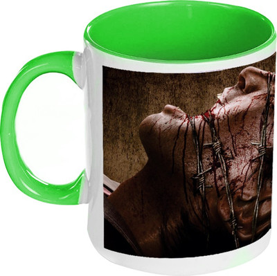 58% OFF on AMY Evil Within Dlc Inside Green Coffee Ceramic Mug 325 ml 58% OFF on AMY Evil Within Dlc Inside Green Coffee Ceramic Mug 325 ml