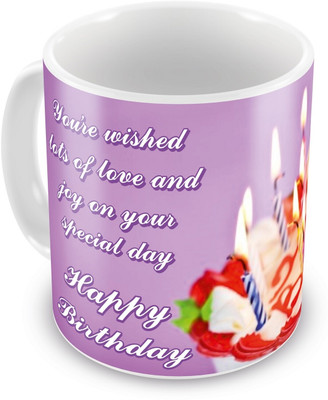 10% OFF on Everyday Gifts Happy Birthday Gift For Special Day Ceramic Mug 10% OFF on Everyday Gifts Happy Birthday Gift For Special Day Ceramic Mug