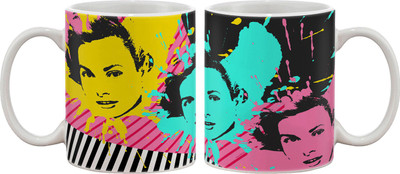 15% OFF on Artifa Girl In Splash Colour Porcelain, Ceramic Mug 350 ml 15% OFF on Artifa Girl In Splash Colour Porcelain, Ceramic Mug 350 ml