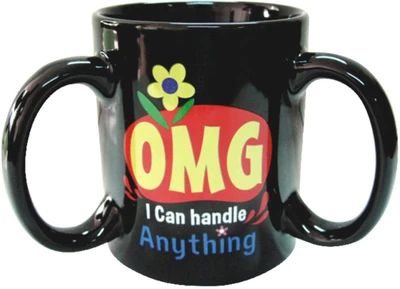 32% OFF on Red Moments OMG Ceramic Mug 350 ml