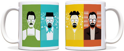 60% OFF on ShopMantra Breaking Bad Black Ceramic Mug 300 ml