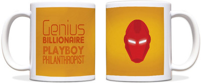 60% OFF on ShopMantra Philanthropist Black Ceramic Mug 300 ml