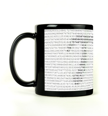 68% OFF on Shoprock Pie Typography Ceramic Mug 450 ml