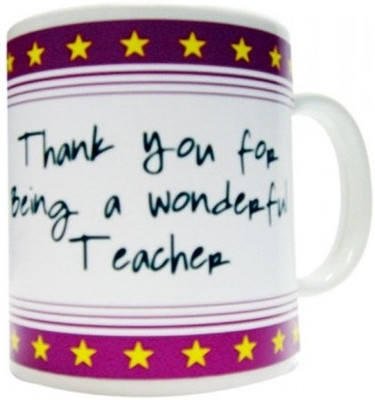 26% OFF on Everyday Gifts Best Ever Gift for Teacher Ceramic Mug 400 ml