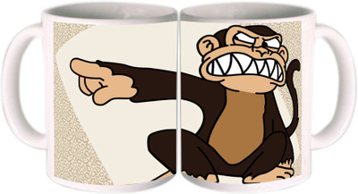 25% OFF on Shopkeeda Evil Monkey Ceramic Mug 350 ml 25% OFF on Shopkeeda Evil Monkey Ceramic Mug 350 ml