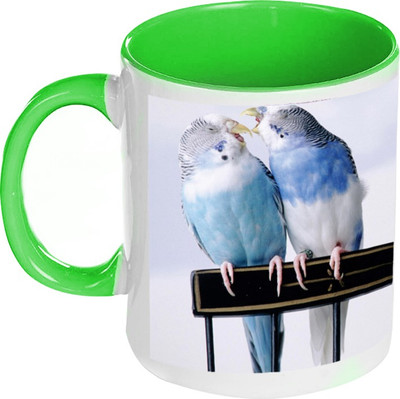 41% OFF on AMY Love Birds Inside Green Coffee Ceramic Mug 41% OFF on AMY Love Birds Inside Green Coffee Ceramic Mug