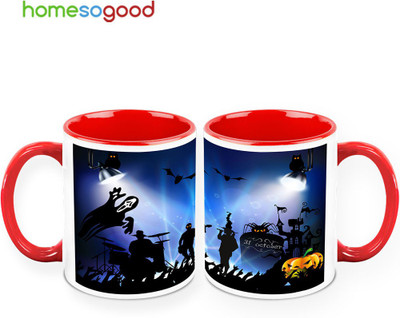 37% OFF on HomeSoGood The Halloween Music Pack Of 2 Ceramic Mug 325 ml, Pack of 2 37% OFF on HomeSoGood The Halloween Music Pack Of 2 Ceramic Mug 325 ml, Pack of 2