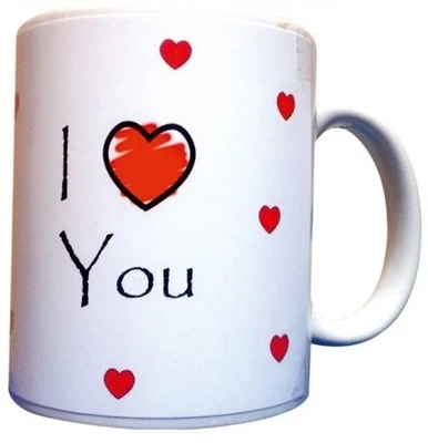 10% OFF on Everyday Gifts I Love You Gift for All Ceramic Mug 400 ml